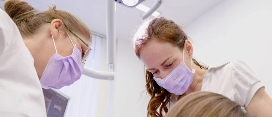 Treatment of gum disease - at work