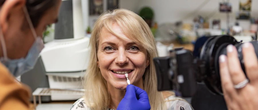 Digital smile design process